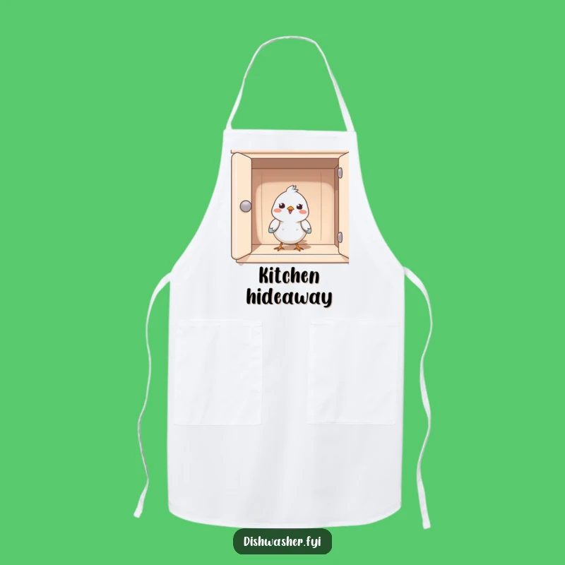 Funny Bird Cupboard Apron: Keep Kitchen Clean with a Happy Avian Helper, The Perfect Funny Gift for Cooks