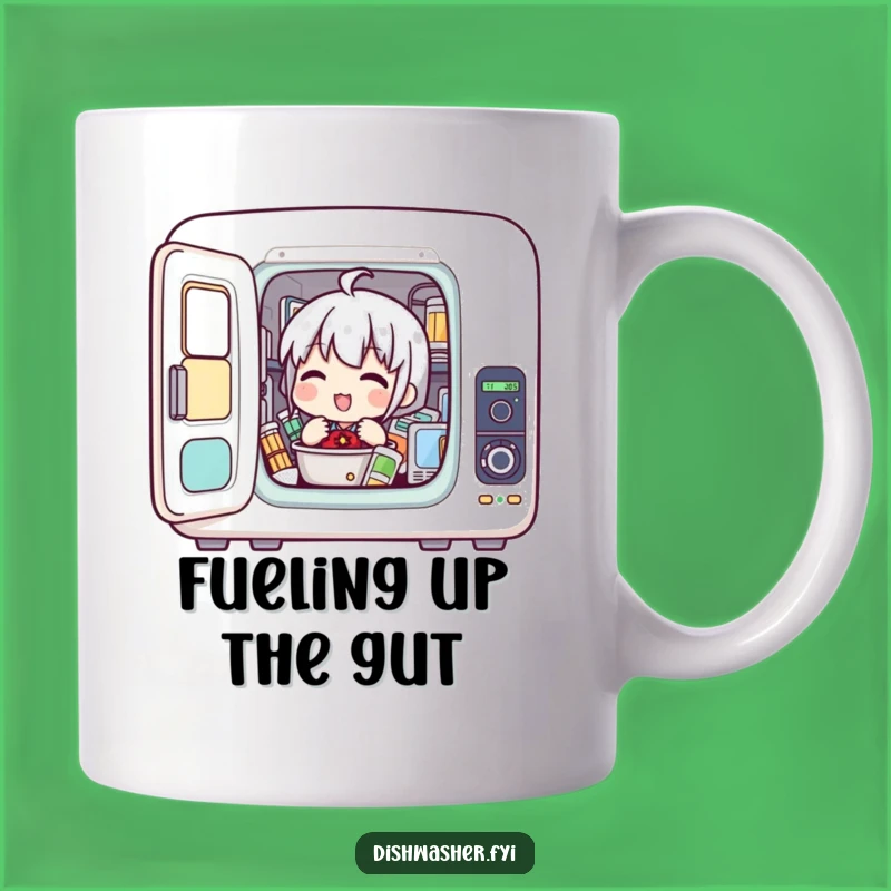 Funny Appliance Loading Character Mug - Kitchen Gadget Humor Gift