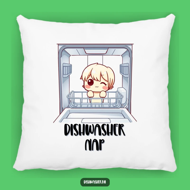 Funny Empty Dishwasher Pillow: Snuggle Up with This Hilarious Character