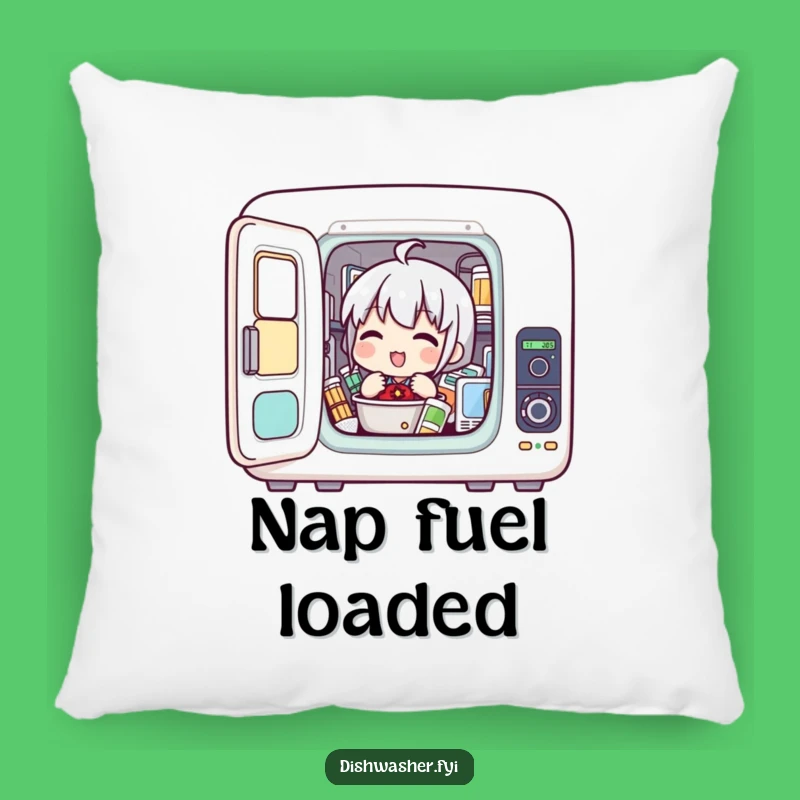 Funny Appliance Loading Character Pillow - Cozy Gadget Decor Gift