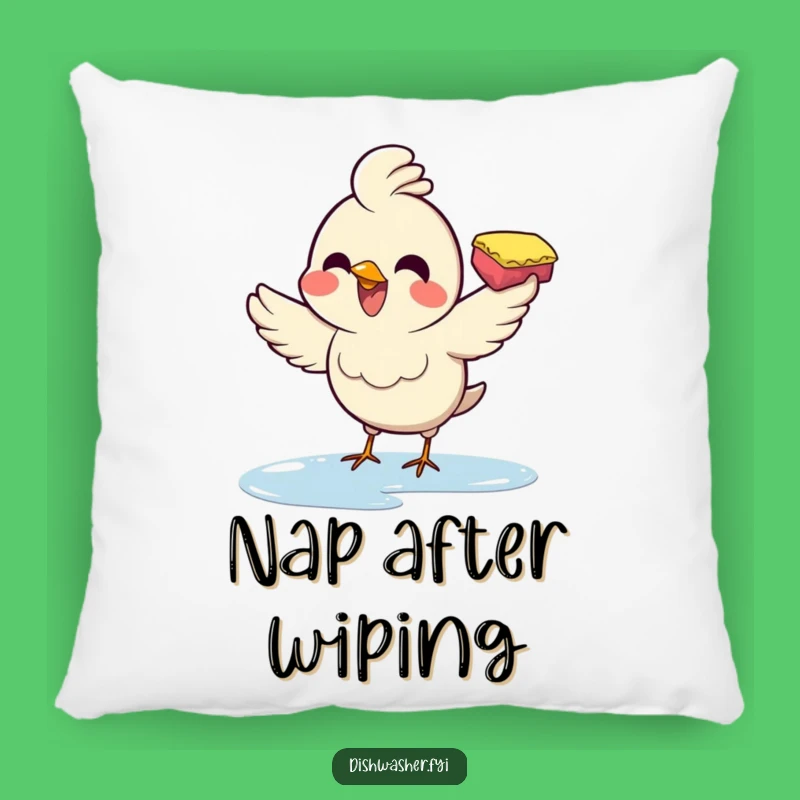 Funny Wiping Bird Pillow: Cozy Comfort with a Cheerful Twist, A Cute Funny Gift