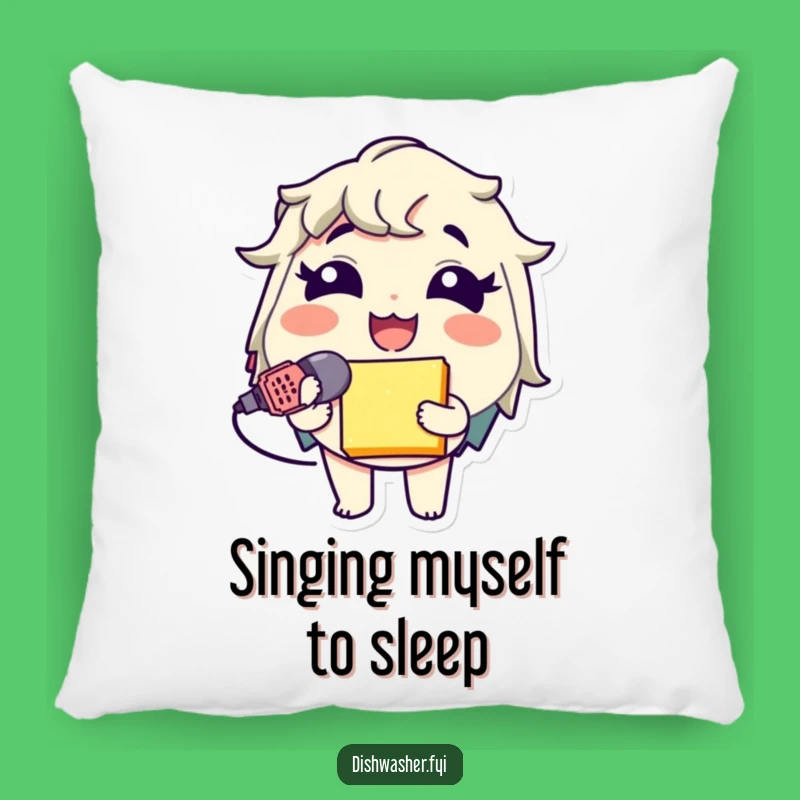 Funny Sponge Pillow: Cuddle Up with Karaoke Comfort and Hilarious Humor