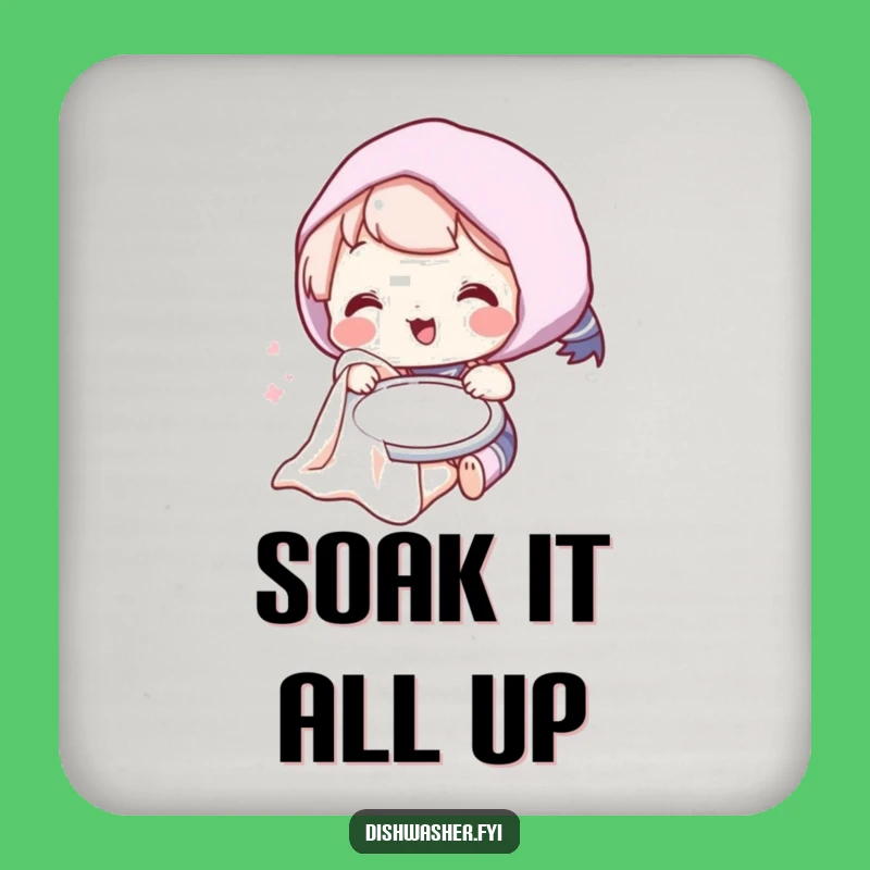 Funny Playful Character Drink Coaster: Hilarious Protector for Your Surfaces