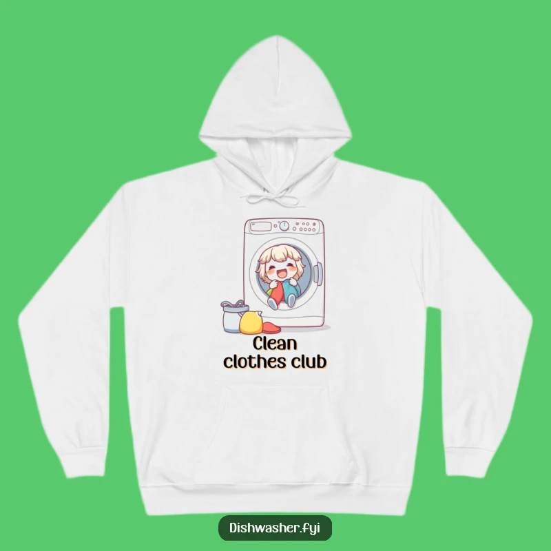 Cozy Funny Laundry Day Hoodie - Warm Character Load Gift