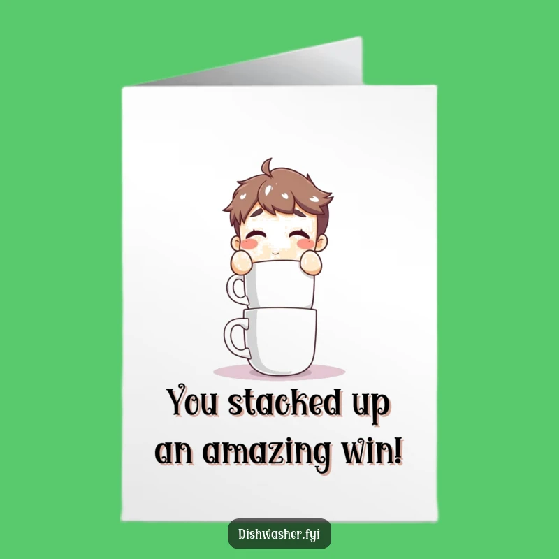 Congratulate them on their success with this funny free printable card! A perfect print at home option for a precisely delivered message.