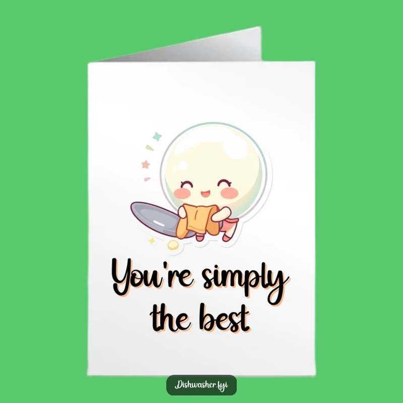 Funny Free Printable Bubble Thank You Card - DIY Downloadable Gift of Appreciation
