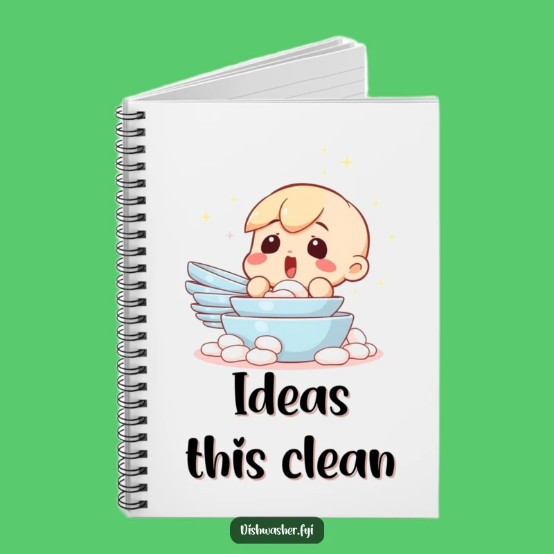 Funny Clean Dishes Notebook: Jot Down Your Surprises, A Hilarious Funny Journal Gift
