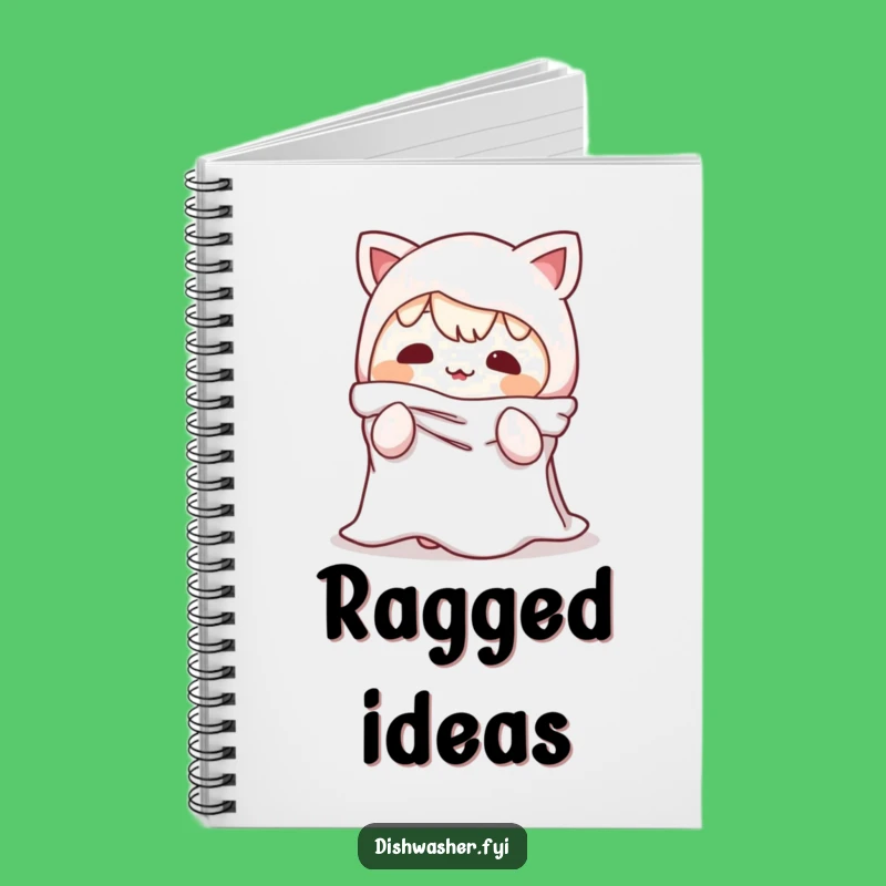 Funny Dishrag Character Notebook: Jot Down Pranks with This Hilarious Design