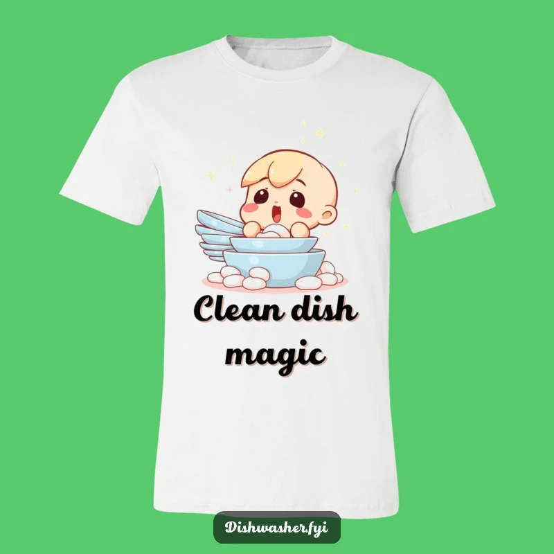 Funny Clean Dishes T-Shirt: Is It Magic? The Ultimate Funny Surprise Gift