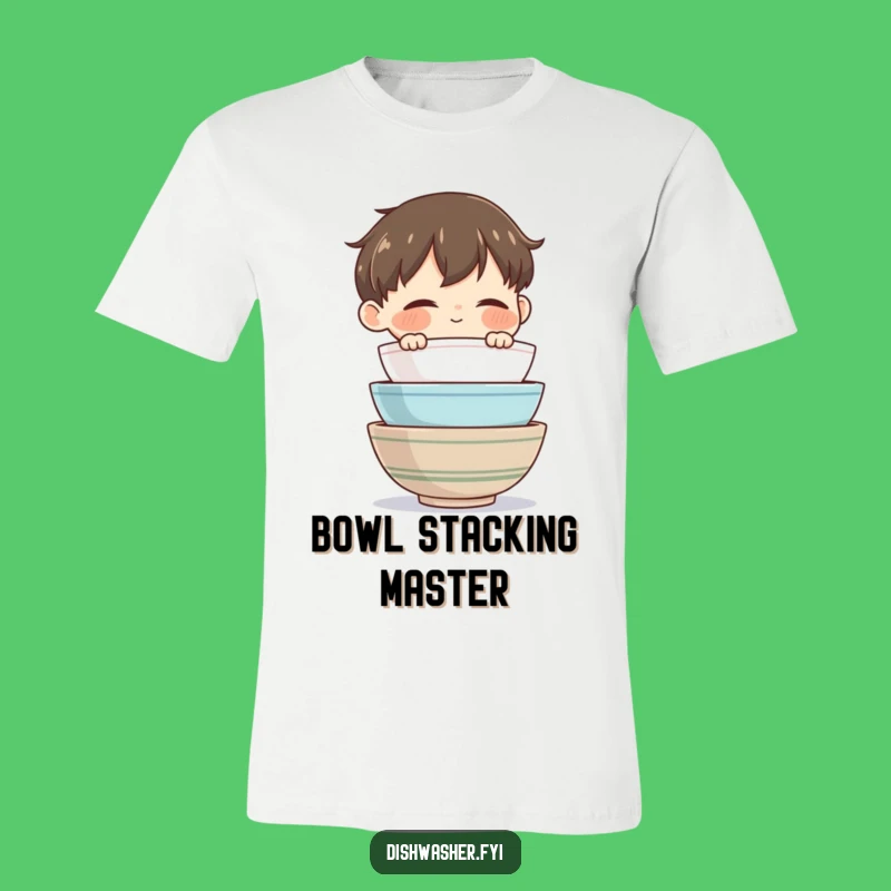 Funny Bowl Master T-Shirt: Wear Your Love for Cleanliness with Pride