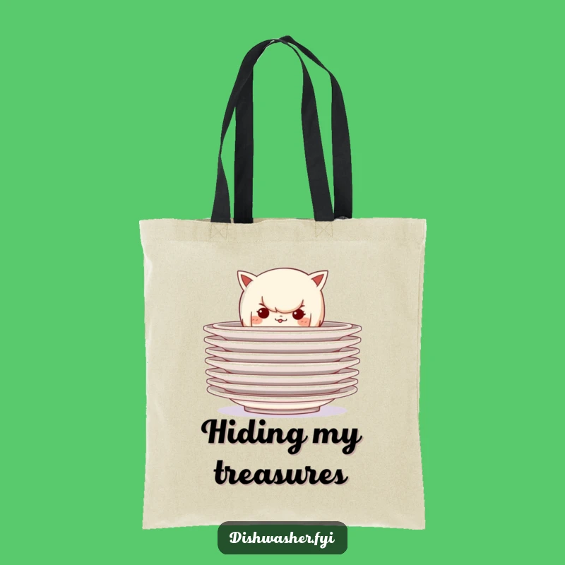 Funny Mischief Tote Bag: Carry Your Secrets, Playful Shopping Bag Gift